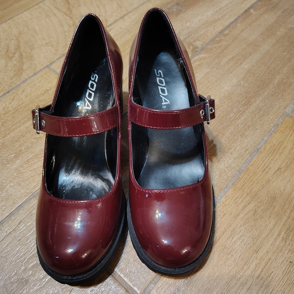Soda Shoes - SODA Chunky Mary Janes